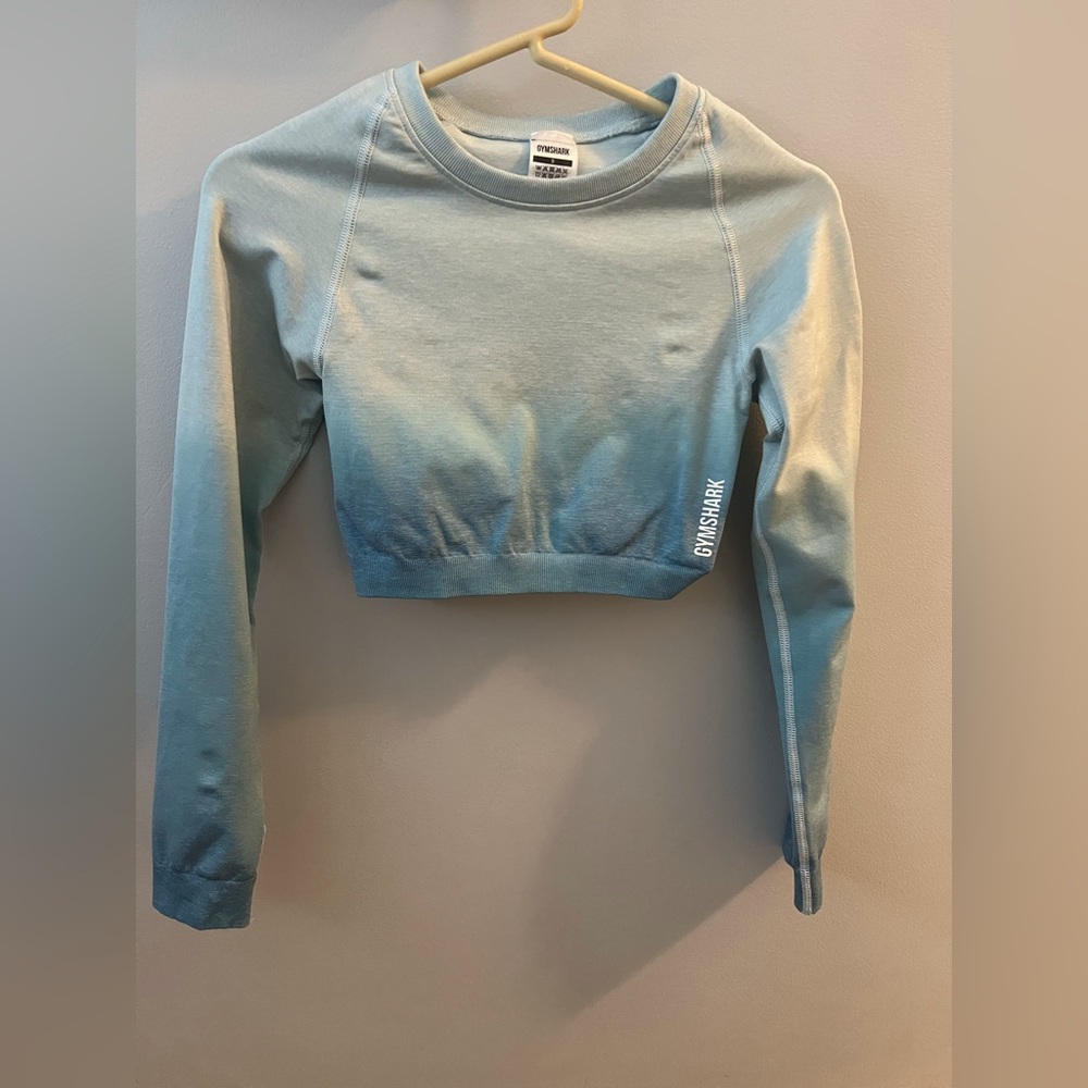 Gymshark vital seamless 2.0 long sleeve crop, perfect condition, never worn